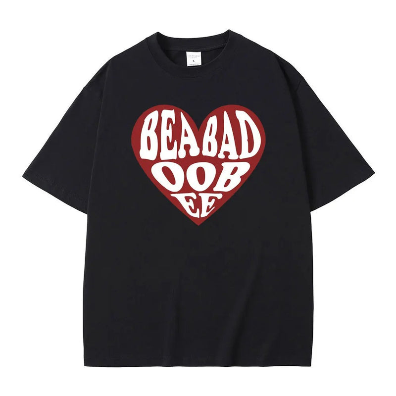 Singer Beabadoobee Heart Graphic Print Tshirt Men Women Casual