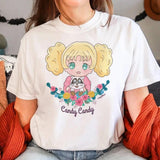Candy Candy tshirt women Japanese tshirt female 2000s clothe