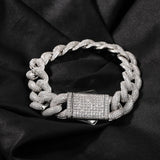 Bracelet 18mm Rap 3D Stereo Miami Cuban Chain St. Valentine's Spectrum