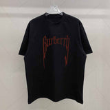 New Casual Street Letter Brand Printed Round Neck Men Oversize