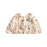 Unisex Coat Lamb Wool Coat Plush Thickened