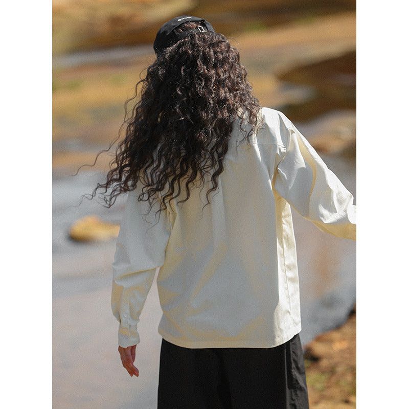 Unisex Shirt Loose All Cotton