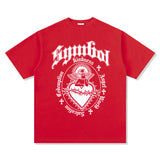 Unisex T Shirt Short Sleeve T-Shirt Top Loose