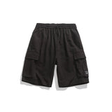 Unisex Shorts Large Workwear with Pocket Shorts Casual Loose