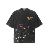 Unisex T-Shirts GALLERY DEPT Washed Graffiti Print Tee