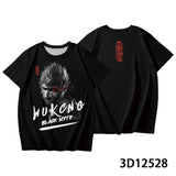 3D Print T-shirt Game Black Myth Wukong Tops Men Women Fashion