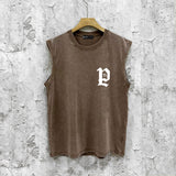 Purple Brand Distressed Tank T Shirts   PURPLE BRAND VINTAGE TANK