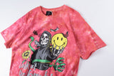 Cpfm T Shirt Skull Tie-Dye Color Matching Men's T-shirt