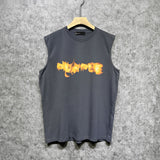 Purple Brand Tank T Shirts Sleeveless T-shirt Vest