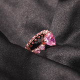 Rings Zircon Ring Full of Zirconium St. Valentine's Spectrum