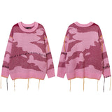 Women Sweater Retro Soft Sweater Sweet Cool Style