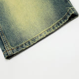 Men Jeans Retro Distressed Loose Casual
