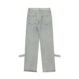 Men Jeans Loose Old Casual