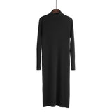 Women Pullover Sweater Loose Knitted Long Sweater