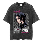 Japanese Manga Black Stones Nana Osaki Vintage Washed Tee