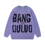 Women Sweater Couple Knitted Sweater Men and Women