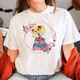Candy Candy tshirt women Japanese tshirt female 2000s clothe