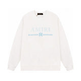 Amiri Sweatshirt autumn and winter AMI gradual change thread round neck pullover sweater men and women
