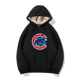 Braves Baseball Jacket Thickened Fleece Cashmere