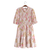 Women Dresses Simple Floral Dress