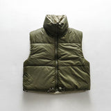 Women Cotton Coat Casual Double-Sided Wear Cotton Vest
