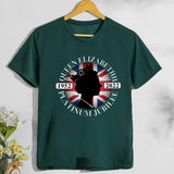 Inspired by Queen's Platinum Jubilee 2022 Elizabeth 70 Years T-shirt Summer Male and Female Large Size