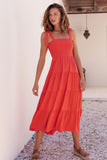 Women Dress Sexy Pleated Leisure Dress