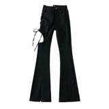 Women Jeans Hot Girl Bell-Bottom Pants Slim Fit