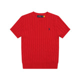 Ralph Lauren Knitted sweaters Ralph Lauren Knitted Short Sleeved Shirt Small Standard Twist Knitted Crew Neck Short Sleeve