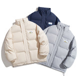 Unisex Coat Youth University Style Thickened Cotton Jacket