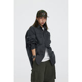 Unisex Shirt Vintage Pure Cotton Coat