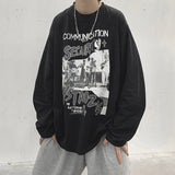 Men T Shirt Loose Creative Printing