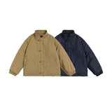 Unisex Coat Chinese Style Loose Lapel Cotton Coat