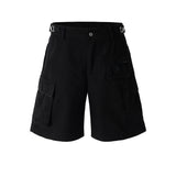 MIJKO Mens Shorts Casual Shorts Frayed Shorts