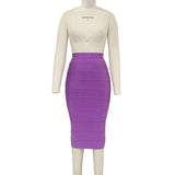Women Dress Commute Work Skirt