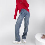 Women Jeans Slimming Loose Retro