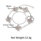 Bracelet Cross Bracelet Luxury Diamond Crosses Spectrum St. Valentine's