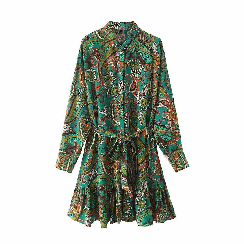 Women Dresses Fashion Long Sleeve Dress