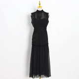 Bohemian Dress Chiffon Slim Long Dress
