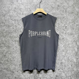 Purple Brand Tank T Shirts Sleeveless T-shirt Vest