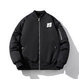 Men Vintage Jackets Embroidered Neutral Jacket Jacket Padded Baseball Jacket
