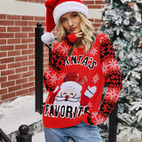 Black Christmas Sweater Women's Christmas Sweater