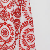 Bohemian Dress Vintage Print Dress