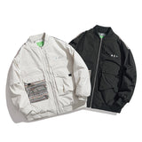 Unisex Coat Splicing Pilot Thickened Cotton Padded Coat