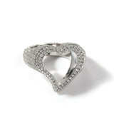 Rings Hollow Love Zircon Ring ins St. Valentine's