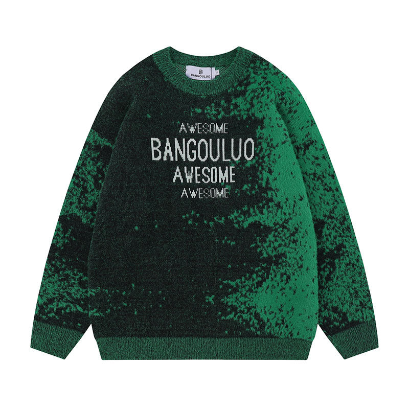 Women Sweater Jacquard Knitted Top Vibe Idle Style