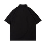 Short Sleeve Shirt Fashion Preppy Style Teenagers