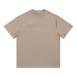 Fog Essentials T Shirts Spring/Summer, Crew Neck Short Sleeves