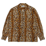 GUILTYPARTIES TIGER Shirts 22AW LEOPARD OPEN Long Sleeve Shirt