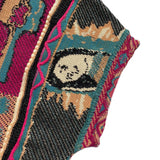 Kapital T Shirt Pingtian Hehong Vintage Knitted Sweater Pullover Loose Short Sleeve Vest